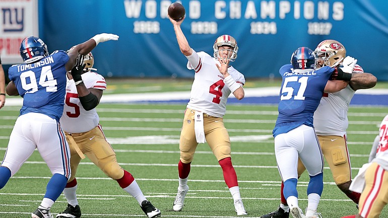 Recap: Mullens Leads Injury-plagued 49ers To 36-9 Win Over Giants ...