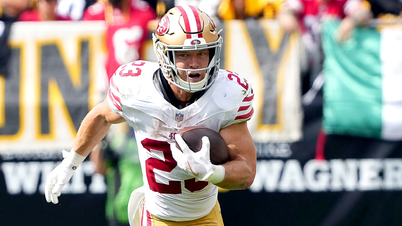 49ers RB Christian McCaffrey nominated for FedEx Ground NFL Player of the  Week