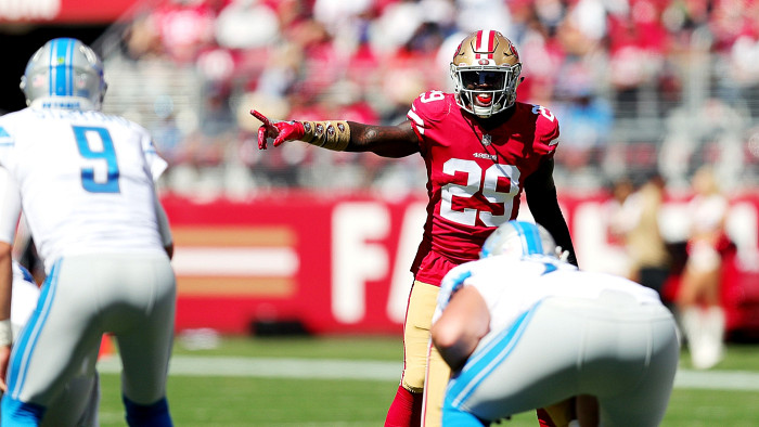 San Francisco 49ers strong safety Jaquiski Tartt (29) during the