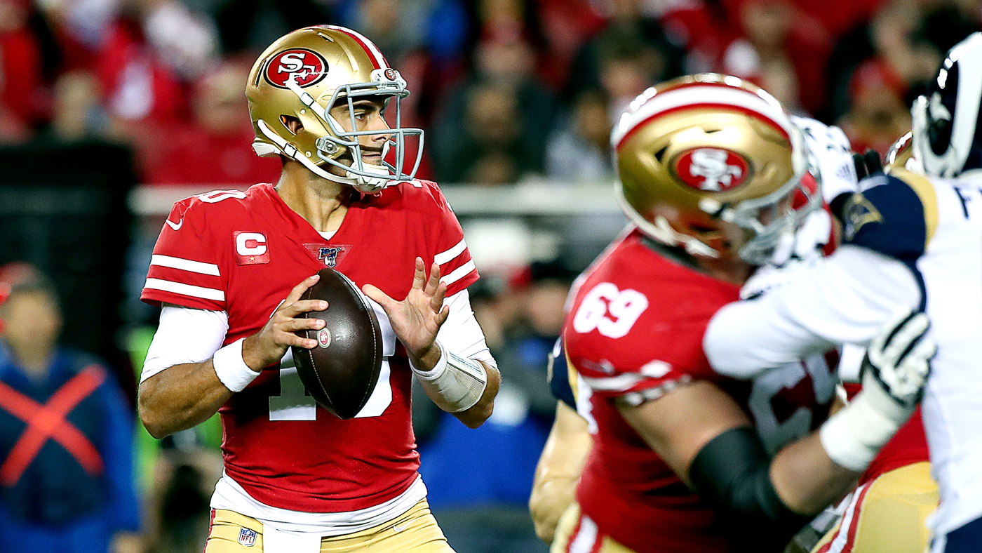ESPN ranks 49ers' Jimmy Garoppolo as the 9thbest playoff QB one