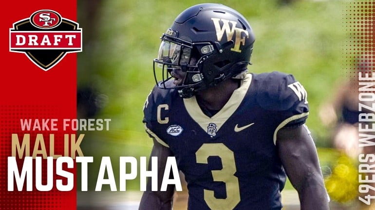 49ers make Wake Forest S Malik Mustapha a 4th-round draft pick | 49ers ...