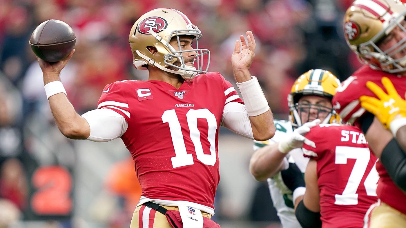 Analyst: 49ers could go with Jimmy Garoppolo 'a few weeks from now'