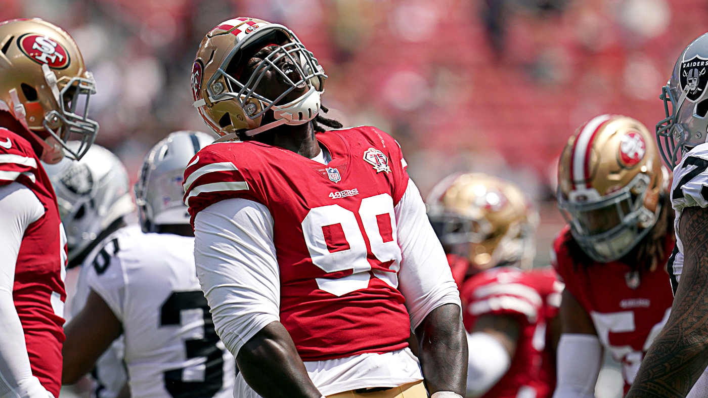 49ers-Eagles Injury Report: Javon Kinlaw, 3 other defenders don't practice