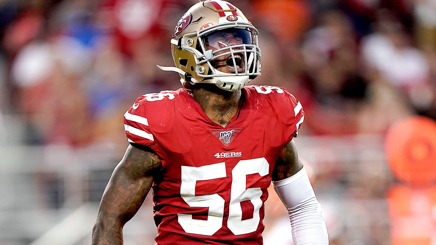 49ers' Kwon Alexander out for season with pectoral injury suffered in win  over Cardinals 