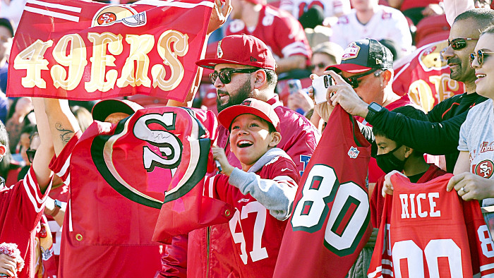 San Francisco 49ers fans can reserve team license plates to