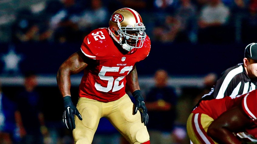 SanFrancisco 49ers Official Onfield Patrick Willis #52 Pro Bowl SF