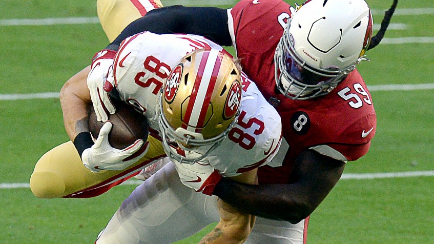 Fred Warner, Trent Williams among four 49ers PFF feels should earn