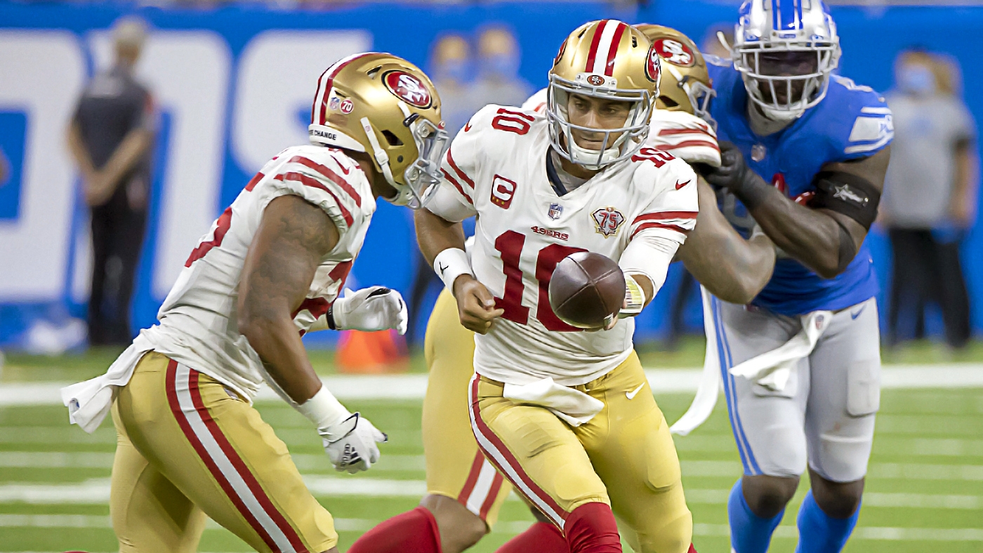 San Francisco 49ers rookie Trey Lance throws touchdown pass on first NFL  pass attempt against Detroit Lions 