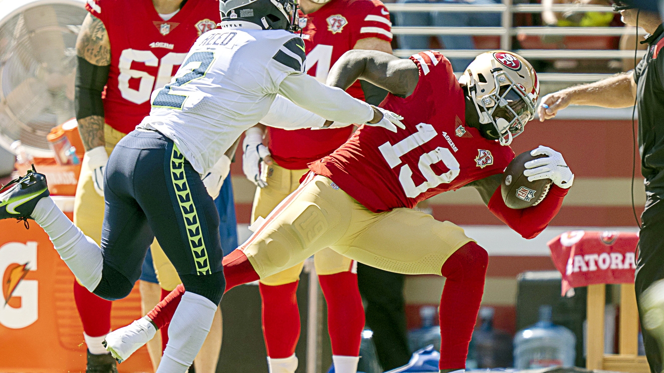 Watch: Deebo Samuel forces his way into the end zone during 49ers 