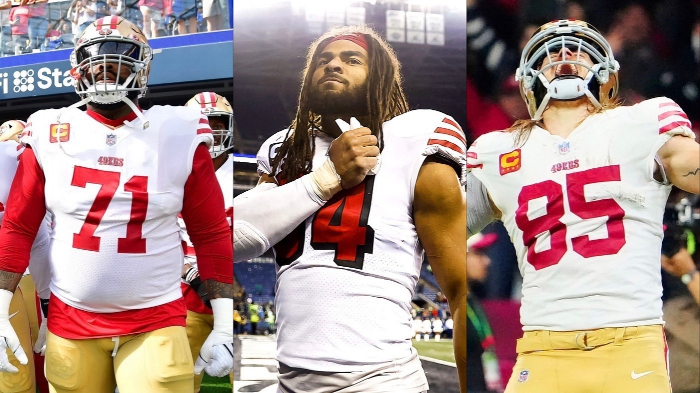 Eight 49ers Land on NFL Network's 'Top of 100 Players of 2023' List