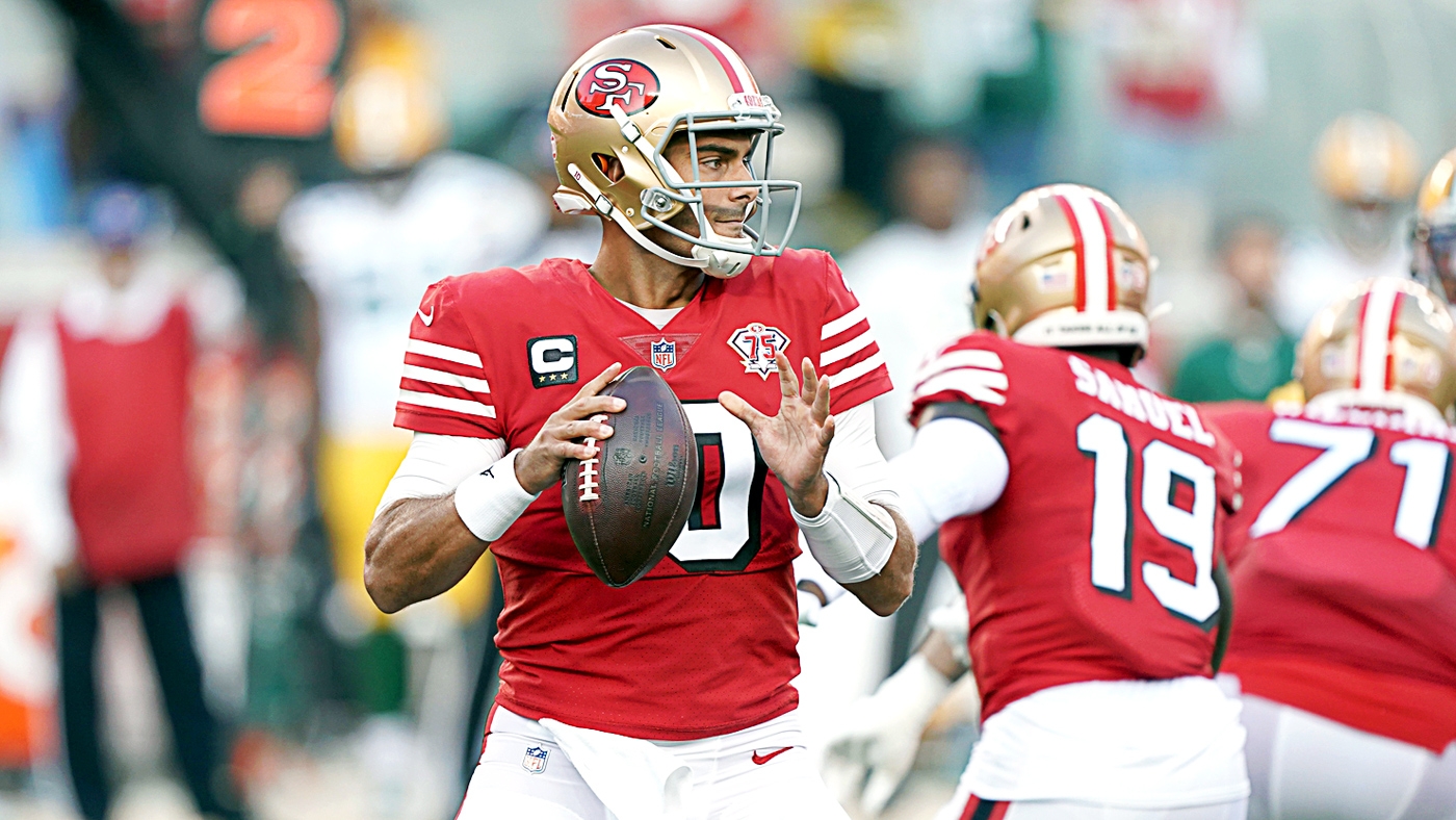 49ers news: ESPN reports the 49ers aren't going to bench Jimmy Garoppolo  for Trey Lance anytime soon - Niners Nation