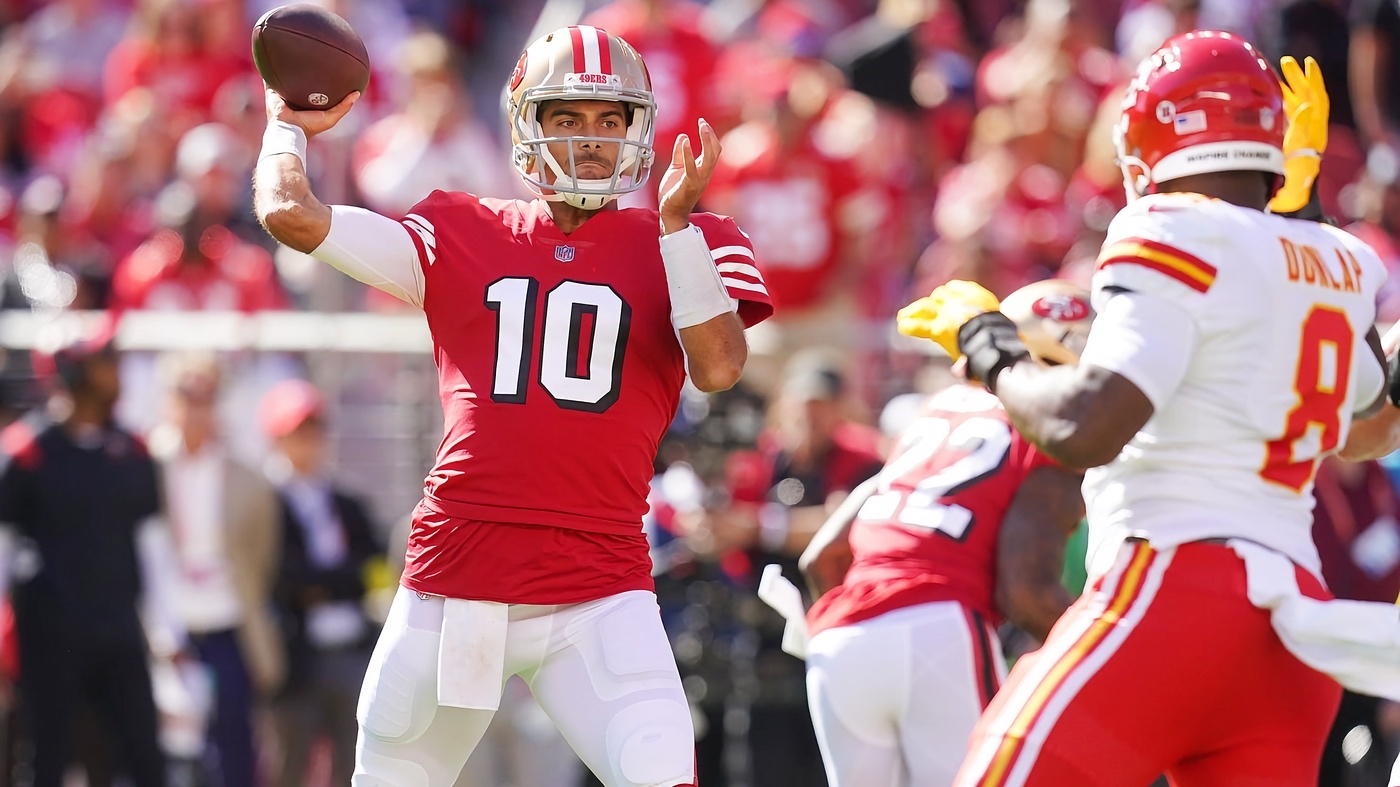 NFL Network analyst wants to see Panthers sign Jimmy Garoppolo