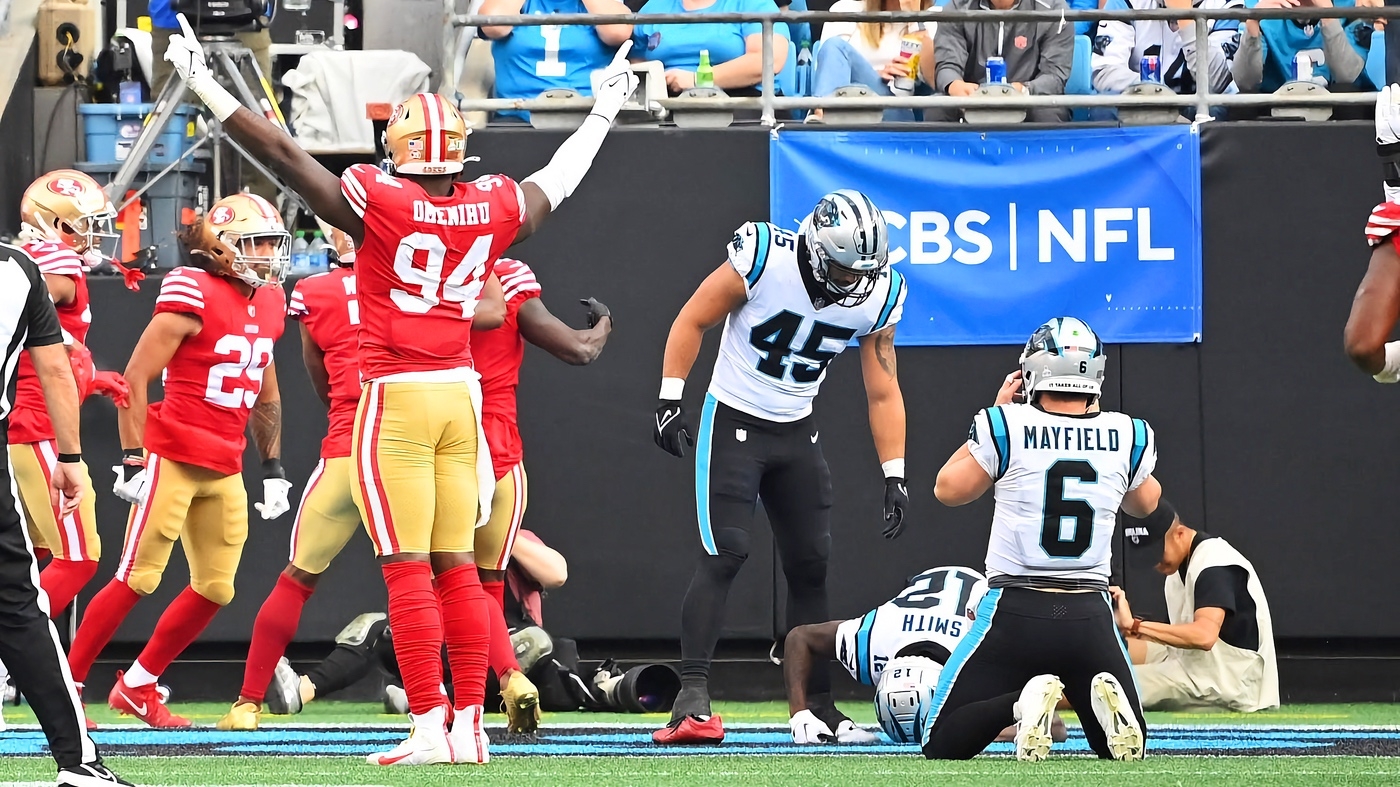 Photo: San Francisco 49ers Jeff Wilson Jr. gets 41 yard TD against