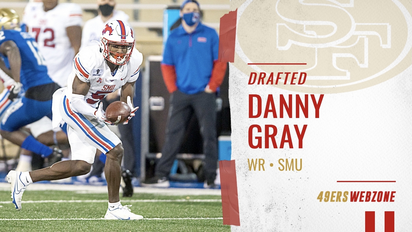 SMU WR Danny Gray runs 40-yard dash