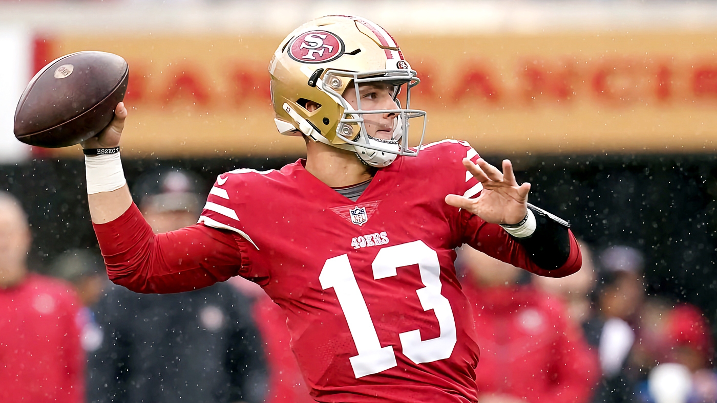 49ers quarterback Brock Purdy back throwing at training camp - A