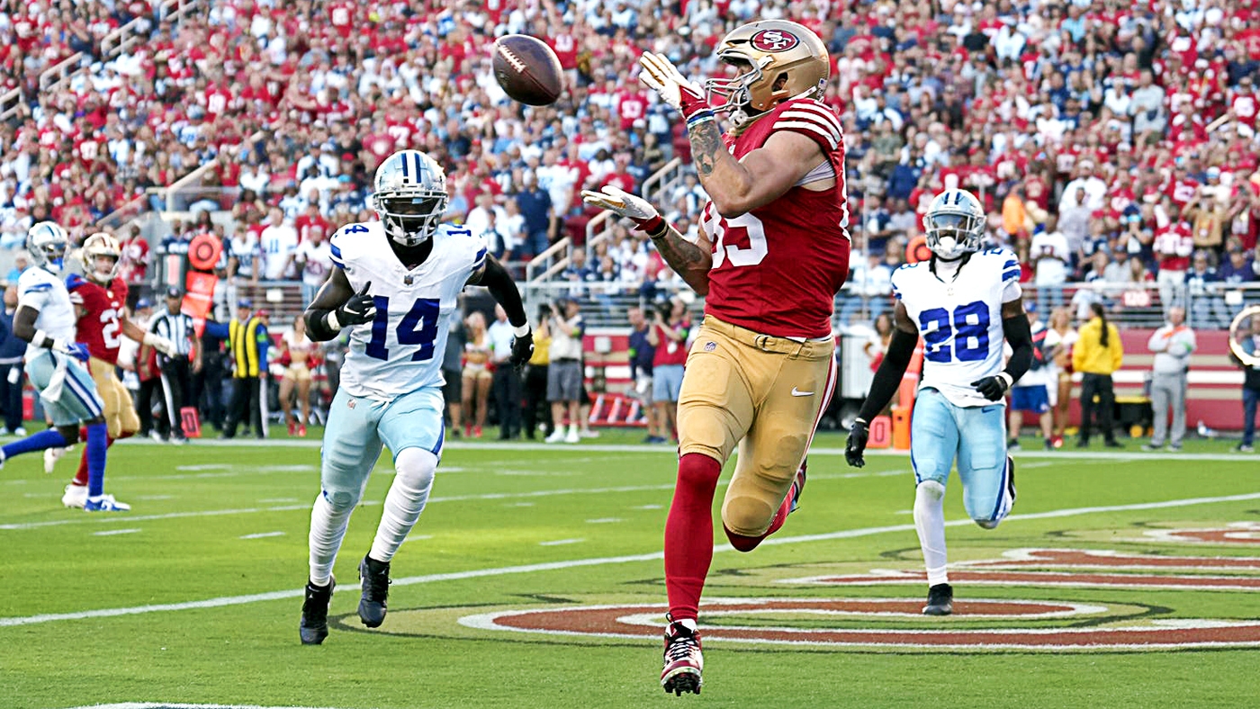 George Kittle 2023 Receiving Touchdowns Prediction - Stadium