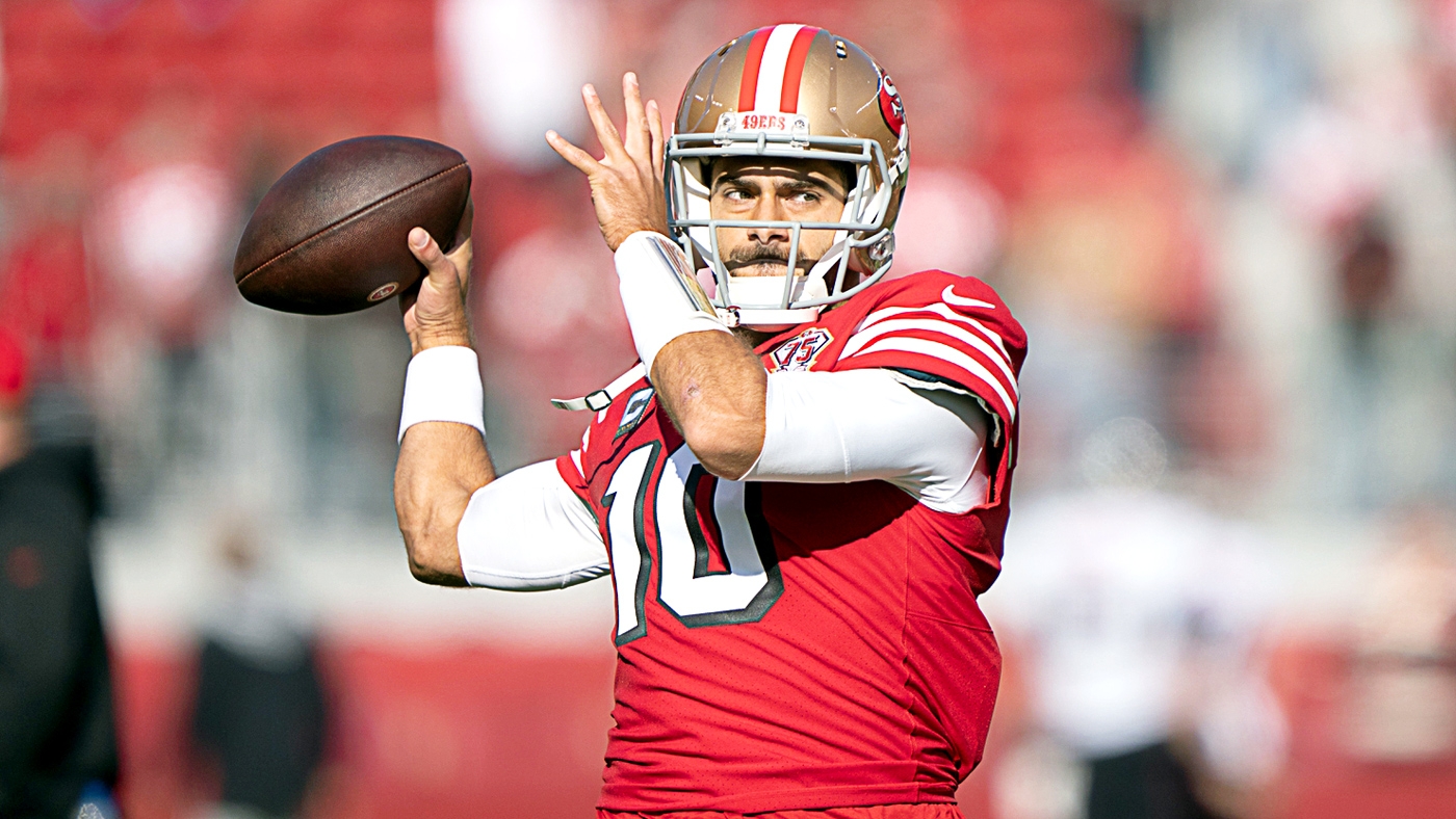 49ers QB Jimmy Garoppolo (thumb) won't need surgery, could start vs. Texans