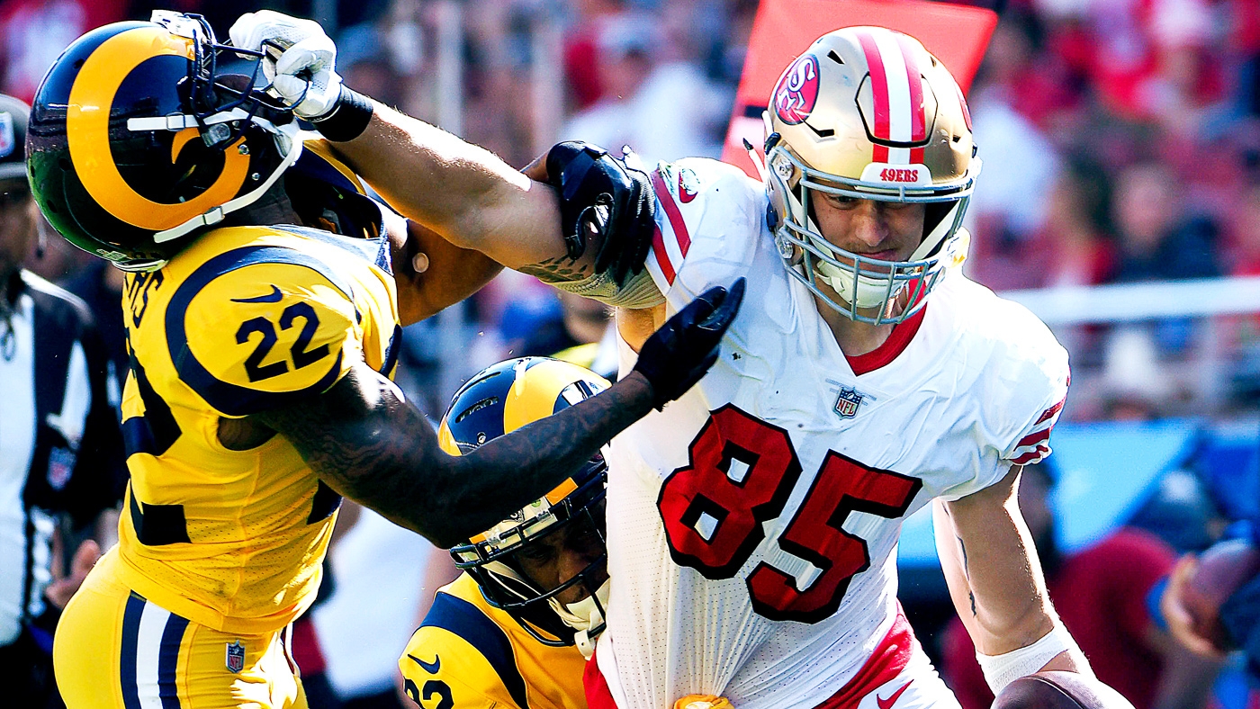 49ers' George Kittle on his sore ankle: 'I feel fabulous. Thanks for asking'