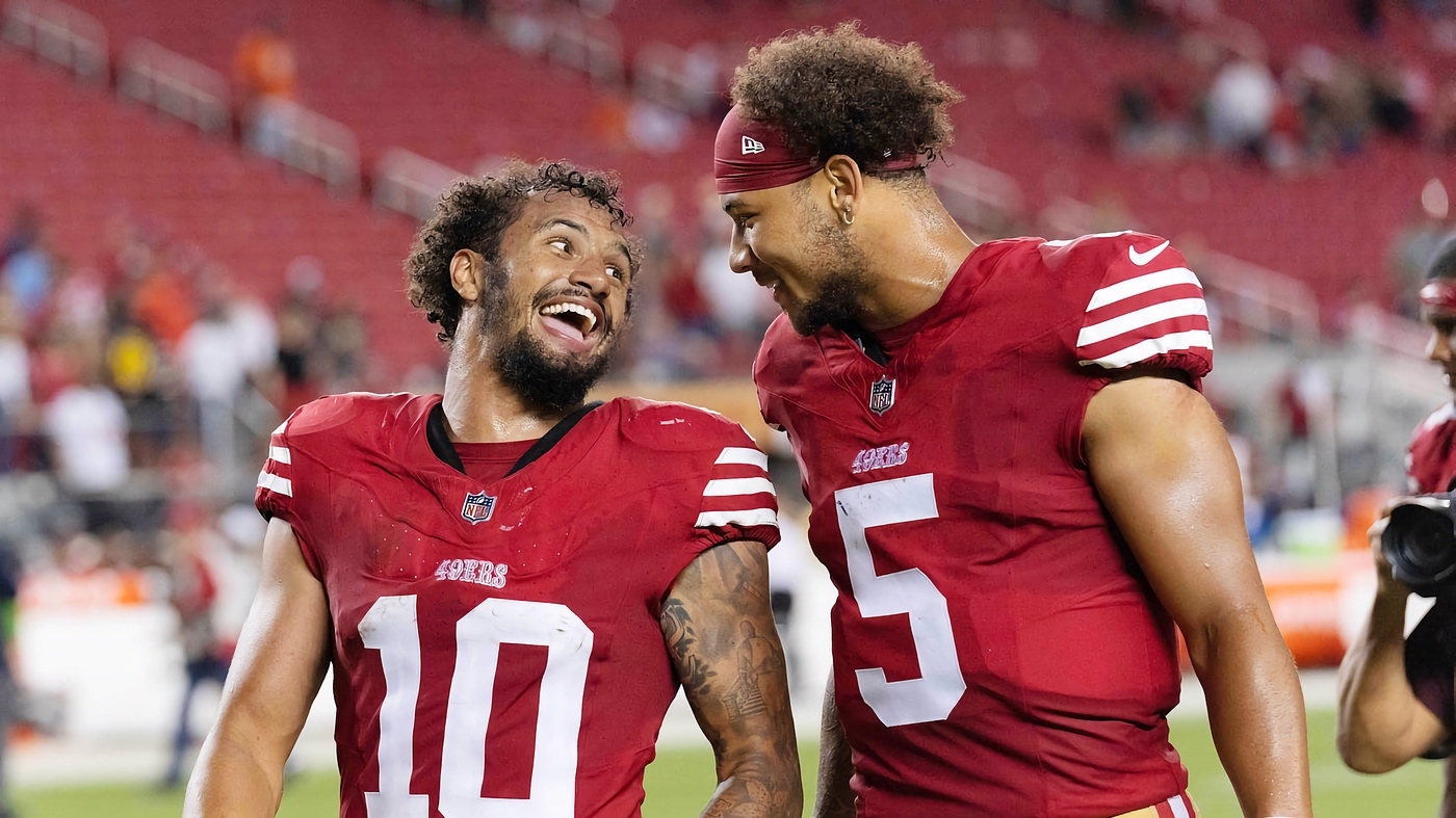 San Francisco 49ers' Alfredo Gutierrez during an NFL preseason