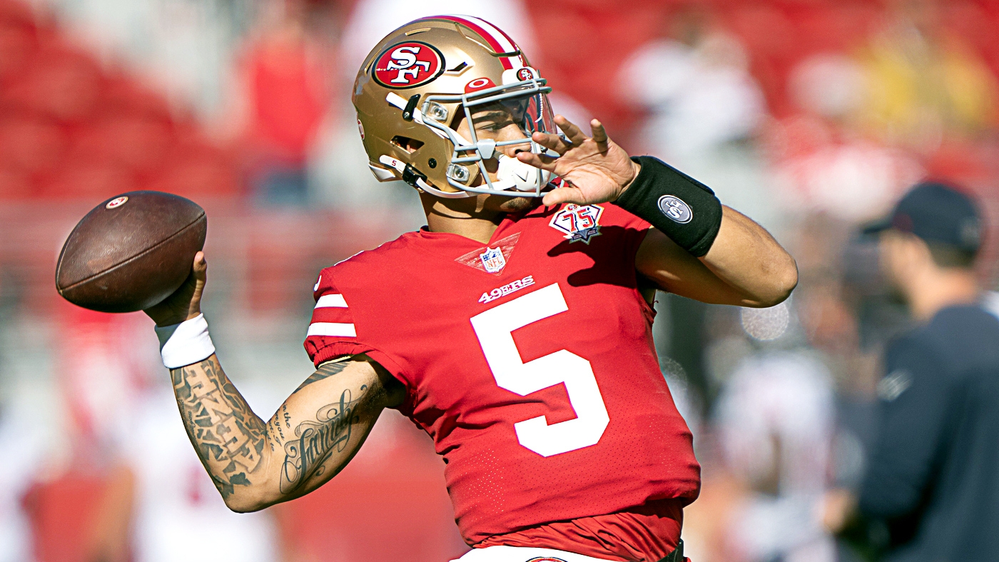 49ers rookie QB Trey Lance ready for work at rookie camp