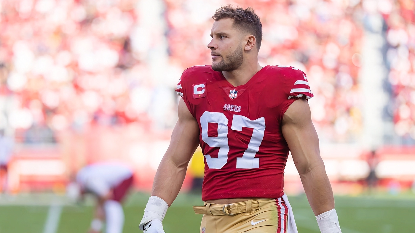 How 49ers teammates reacted to news of record-setting Nick Bosa