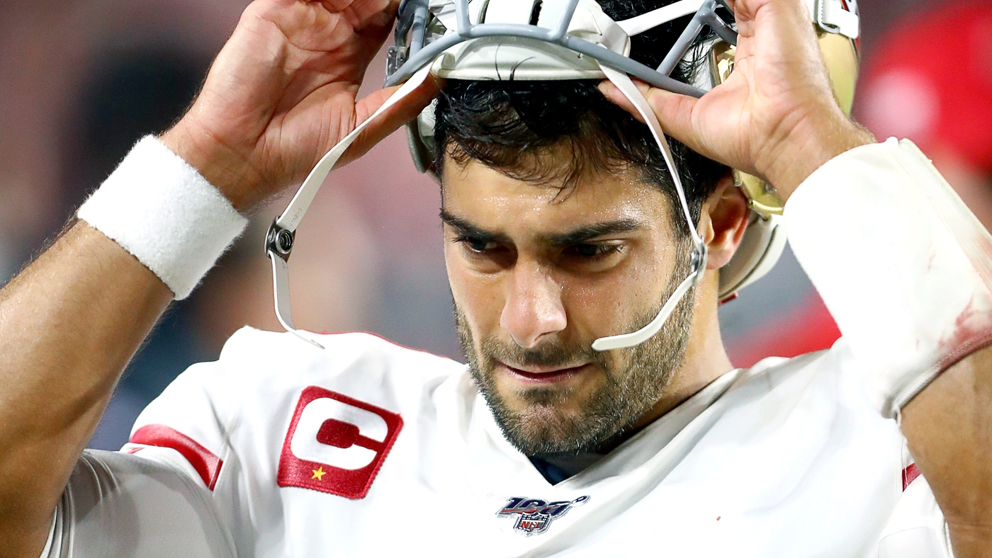 Jimmy Garoppolo addresses Erin Andrews interview, says he uses 'baby' 500  times a game