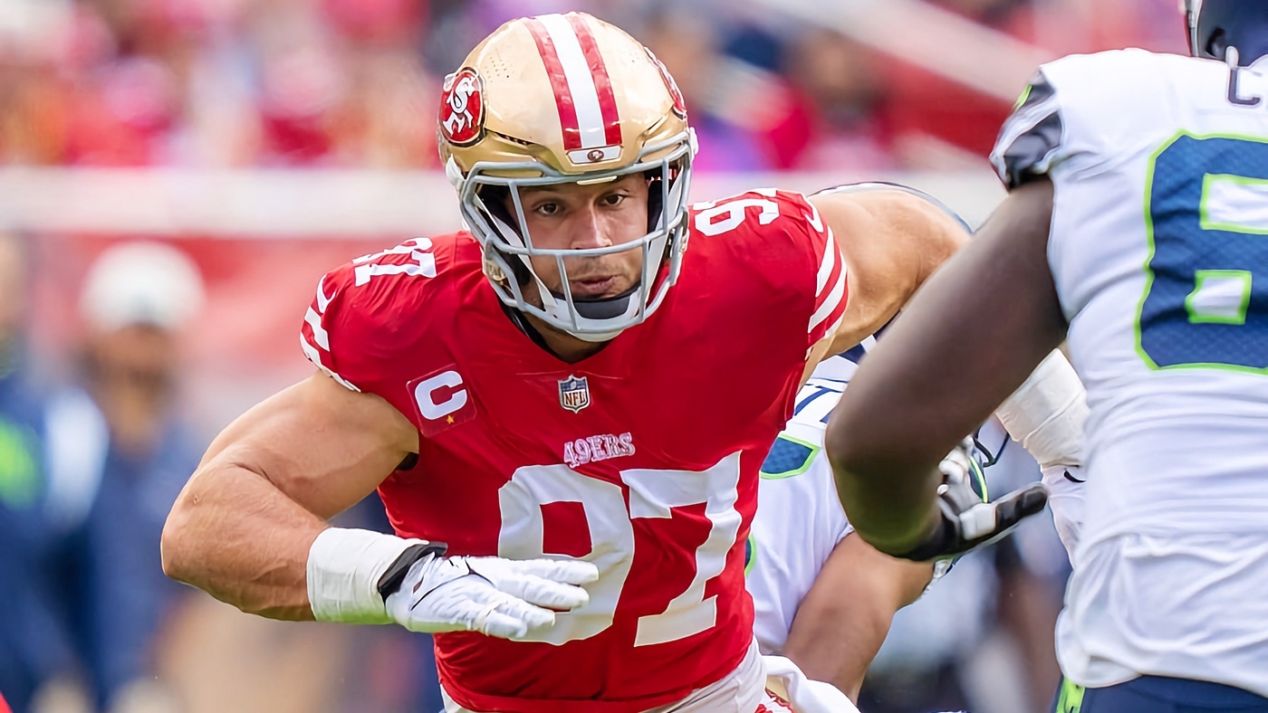 49ers 'hoping' DE Nick Bosa can play Sunday