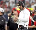 49ers coach Kyle Shanahan's red 'Shanahat' will remain in storage