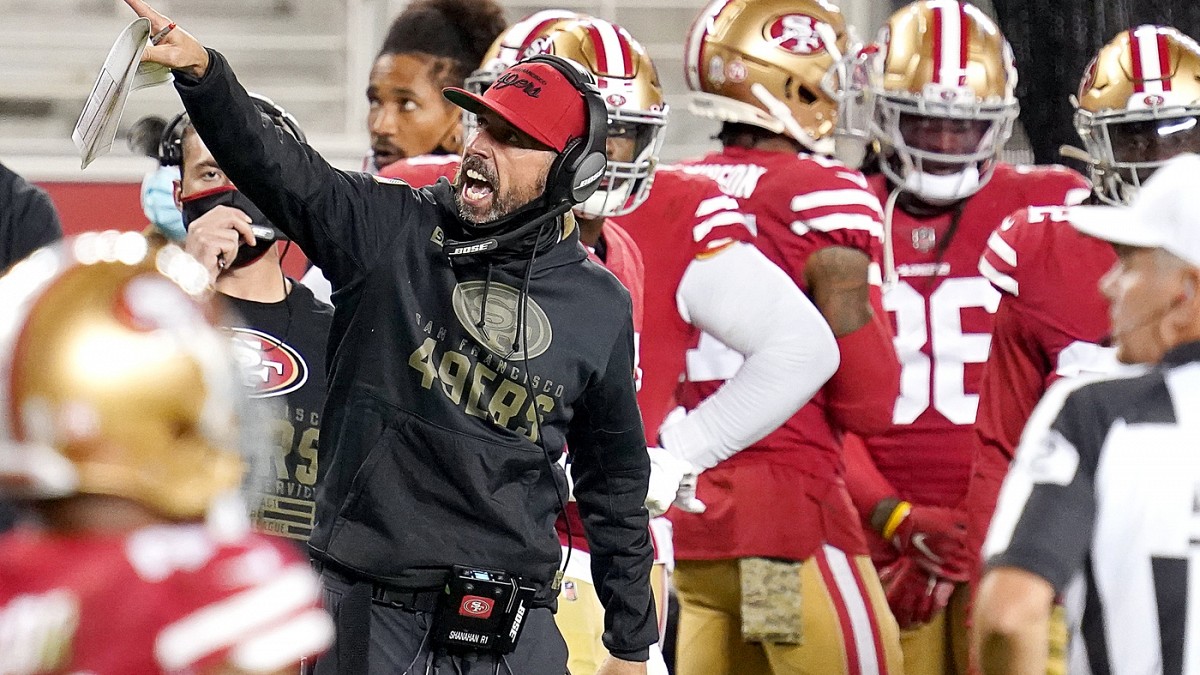 Sean McVay, Kyle Shanahan don't like talking about Niners' 8-game