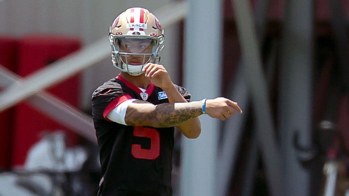 Matt Maiocco breaks down where Trey Lance stands in 49ers' pecking order:  'The train's leaving the station' – KNBR