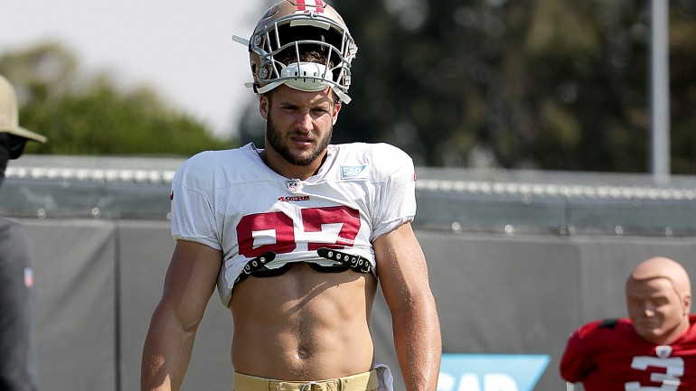 The Lions held Nick Bosa so much that they pretty much tore his