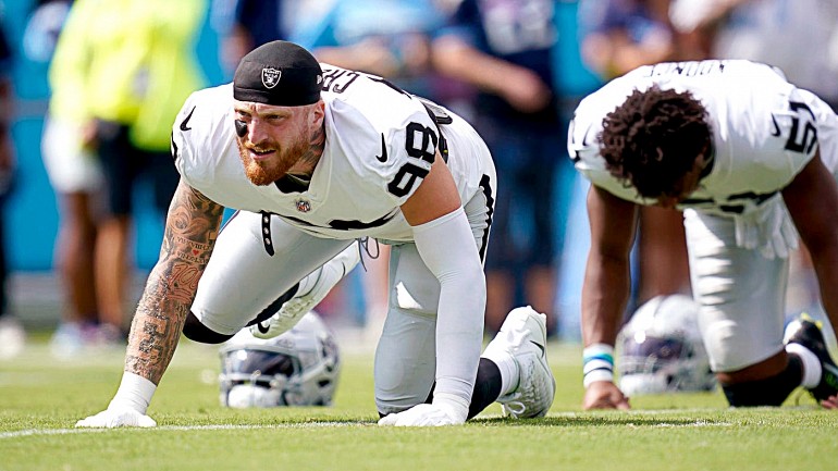 Las Vegas Raiders defensive end Maxx Crosby's best plays