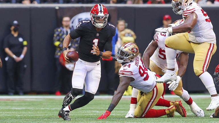 49ers-Falcons live blog: Battered Niners fall to Falcons 28-14