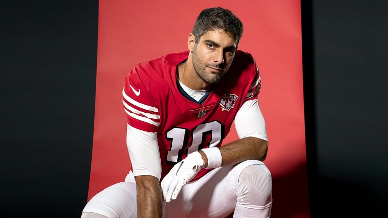 The #49ers will officially wear their home Red Throwback jerseys