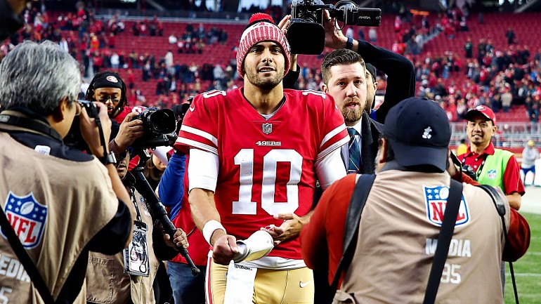 Jimmy Garoppolo hopeful 49ers fans make their presence felt at