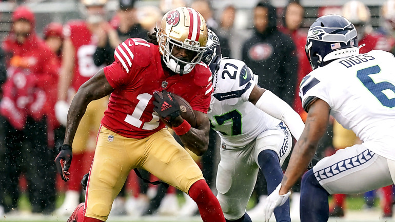 49ers' Brandon Aiyuk earns praise from John Lynch amid trade rumors