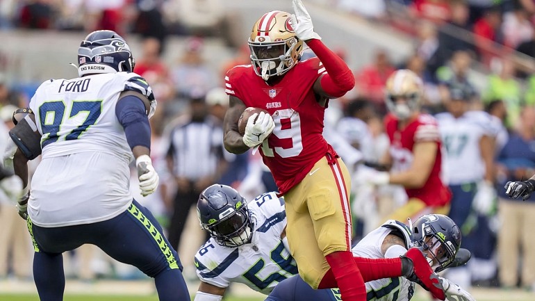 49ers-Seahawks report: Fred Warner, Deebo Samuel among inactives