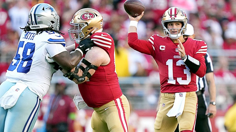 Angered 49ers awaken in 41-23 win over Seattle