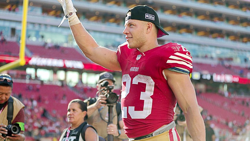 Christian McCaffrey Named NFC Offensive Player of the Week