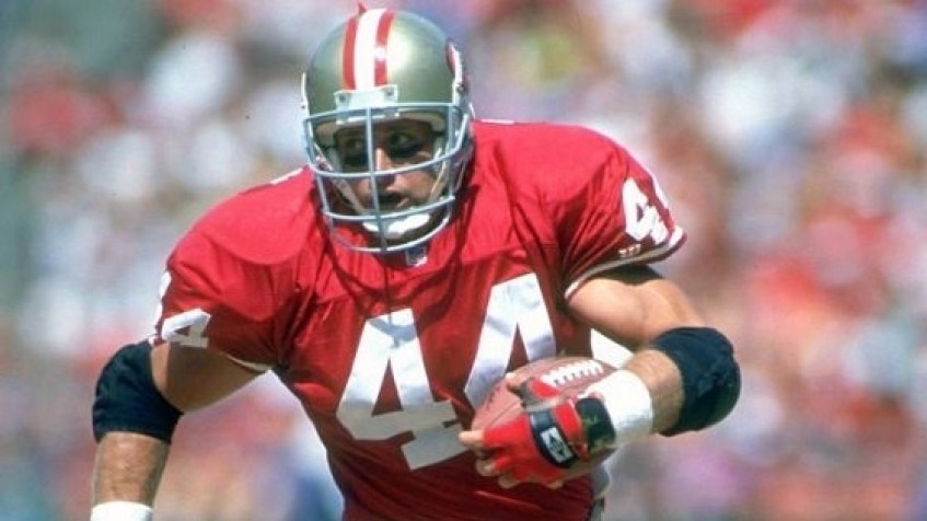 Picture of Tom Rathman's new statue in the 49ers Hall of Fame - Niners  Nation