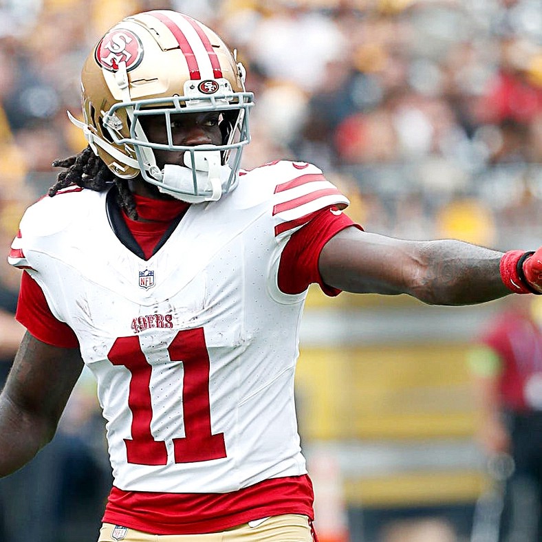 49ers' Brandon Aiyuk provides cryptic response after being asked if he  hopes to remain with San Francisco 