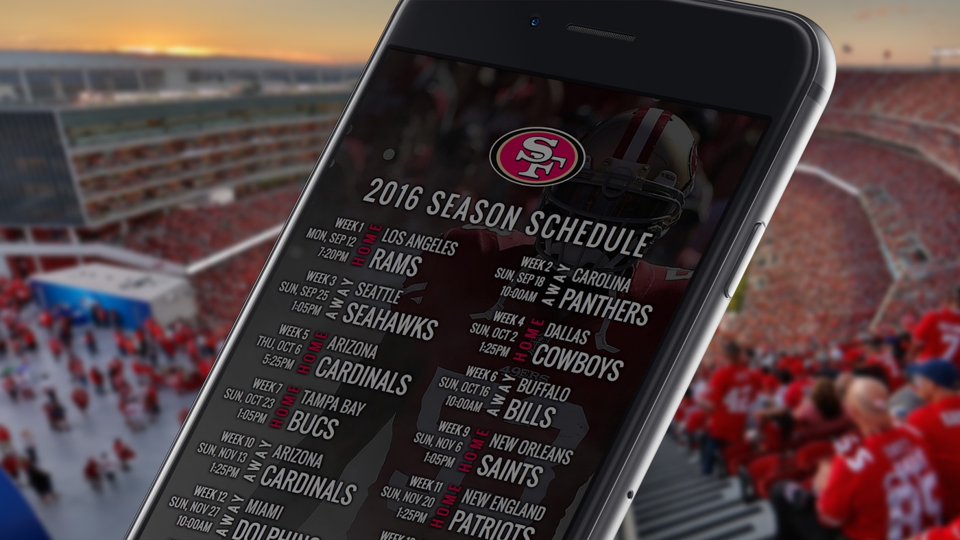 2019 Los Angeles Rams schedule: Downloadable wallpaper