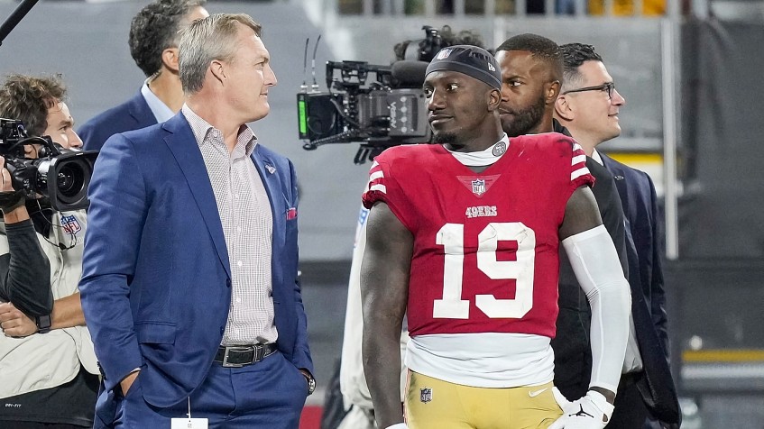 OurSF49ers on X: #49ers' GM John Lynch on @KNBR stated that he expects  Deebo Samuel to play Sunday against the Cardinals. H/T @49erswebzone   / X