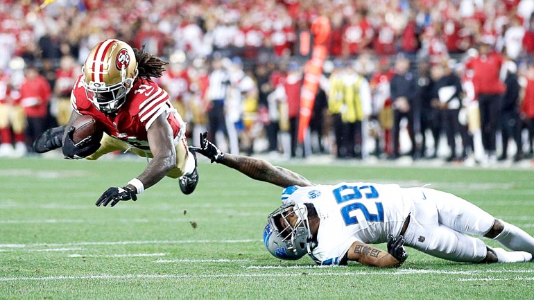 49ers reactions: Brandon Aiyuk sparks comeback with game-changing catch vs.  Lions