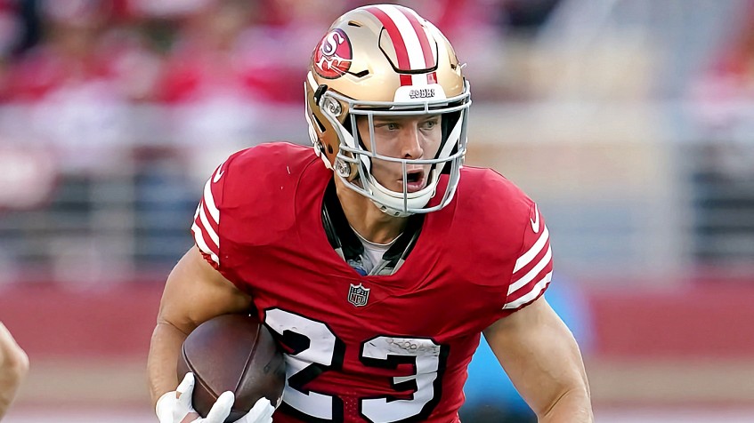 Kyle Shanahan happy with 49ers' heavy usage of Christian McCaffrey