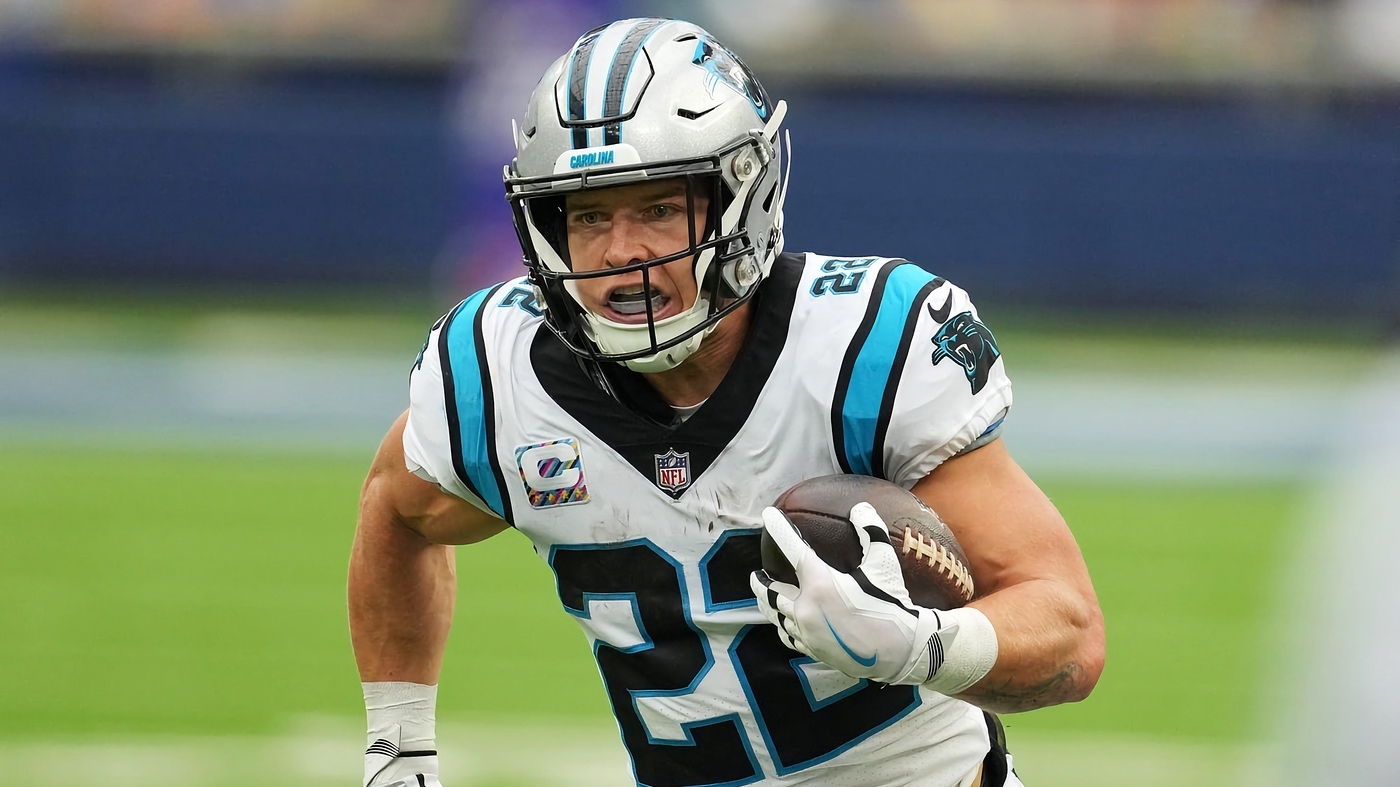 New 49ers RB Christian McCaffrey passes physical, will wear No. 23
