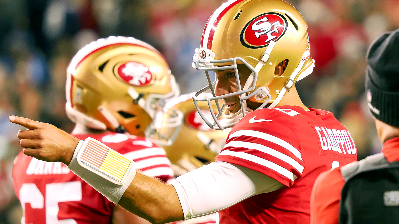 NFC Championship: 49ers' Jimmy Garoppolo 'wishes he had a helmet