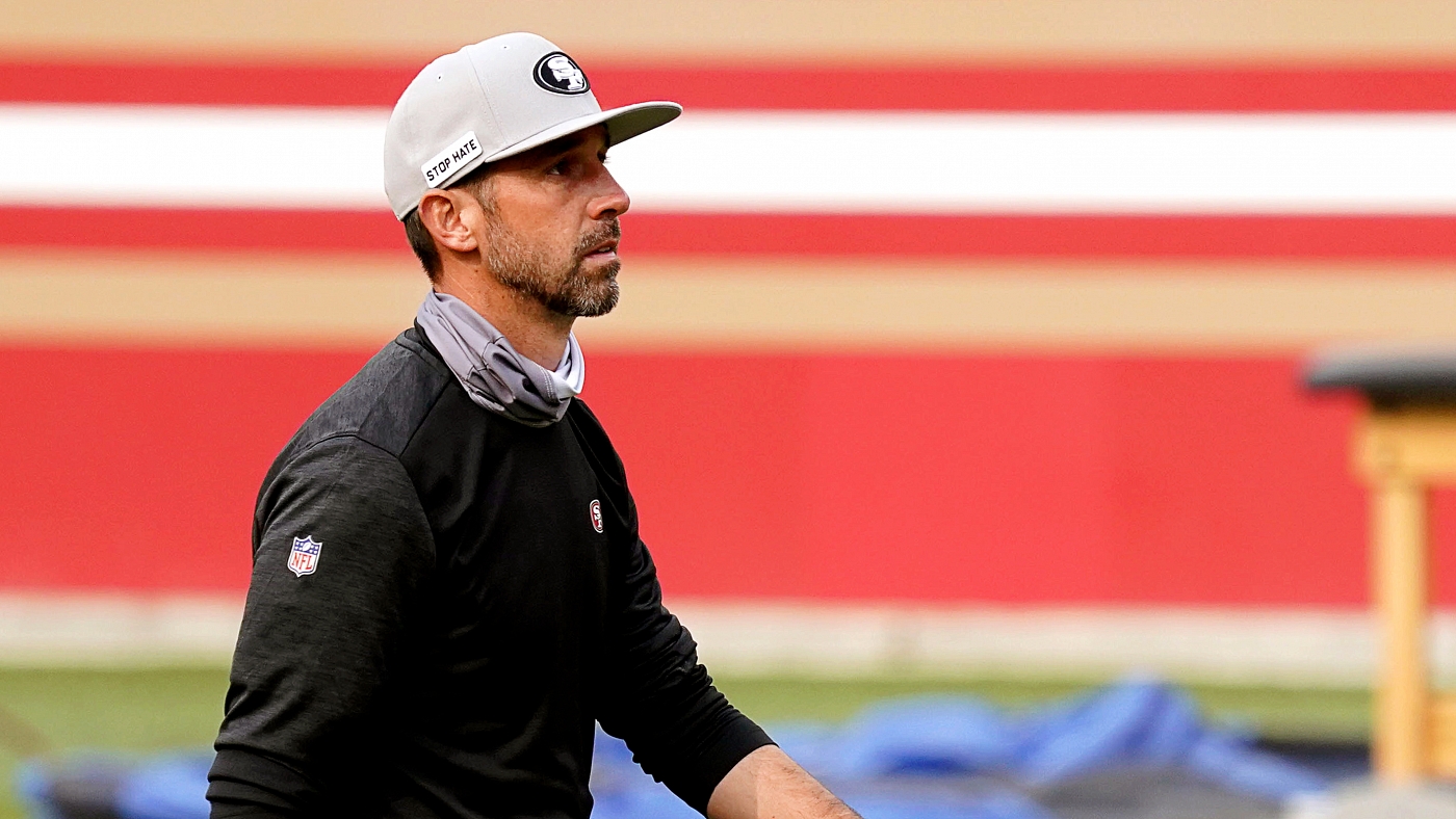 49ers' Kyle Shanahan jokingly blames bad luck vs. Cardinals on son, not  switch from red hat