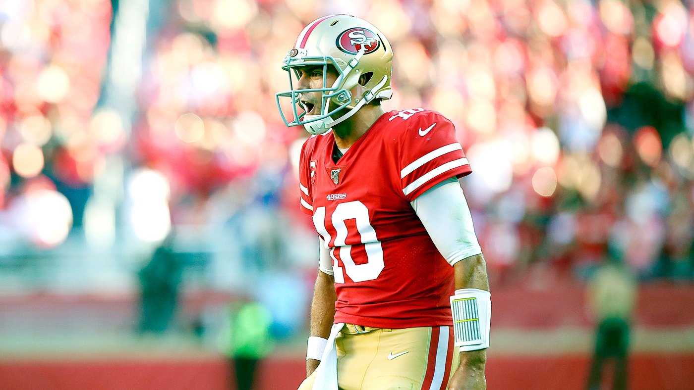 San Francisco 49ers on X: Jimmy Garoppolo's 627 passing yds. in his first  2 starts are the most by a #49ers QB in his first 2 starts since the merger  in 1970.