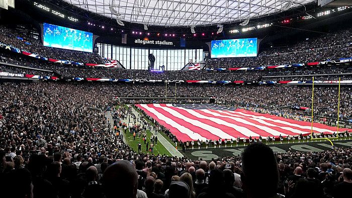 49ers Faithful Pack Allegiant Stadium on New Year's Day vs. Raiders